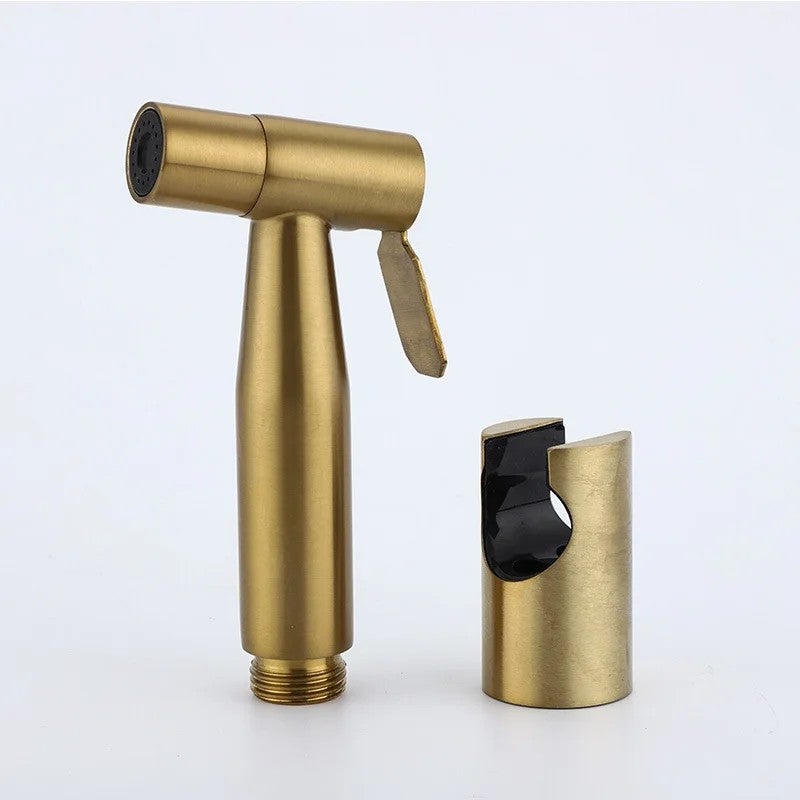 Bluejw Handheld Shattaf Bidet Sprayer Kit - 304 Stainless Steel Hot & Cold Mixer, Portable Bidet Faucet, Power Spray Washer Nozzle, Handheld Shower for Toilet - Image 1